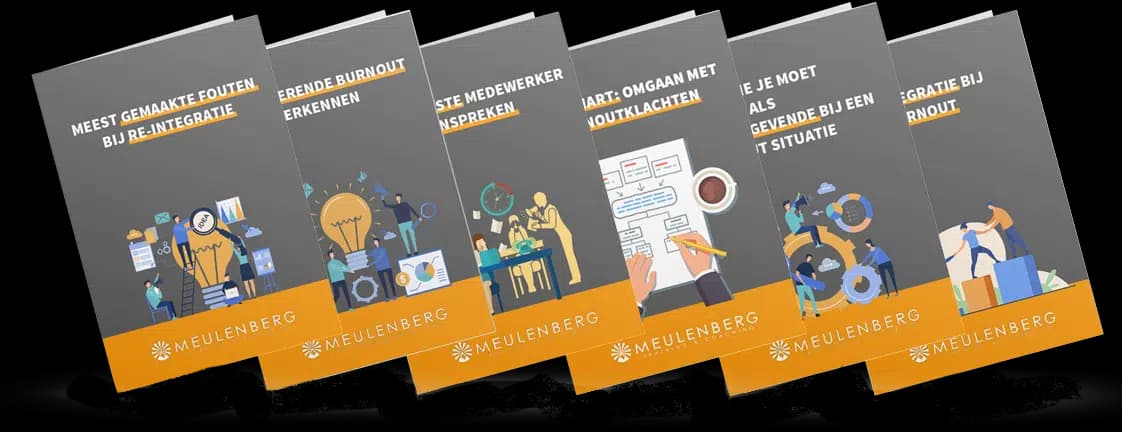 Overzicht van alle 7 documenten in de burn-out toolkit